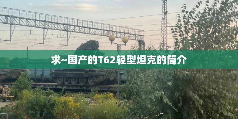 求~国产的T62轻型坦克的简介