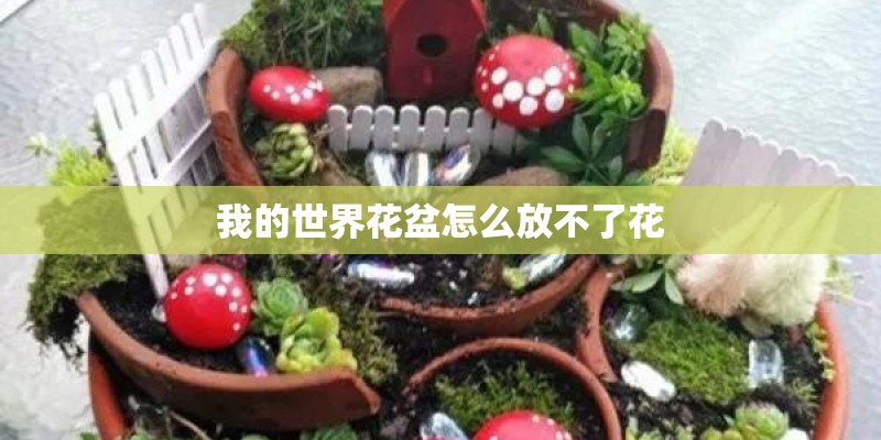 我的世界花盆怎么放不了花 我的世界花盆怎么放不了花