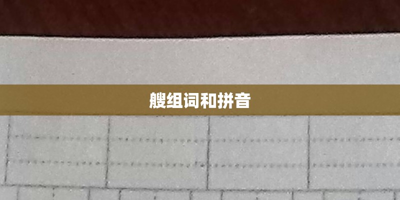 艘组词和拼音 艘组词和拼音