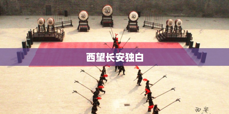 西望长安独白 西望长安独白