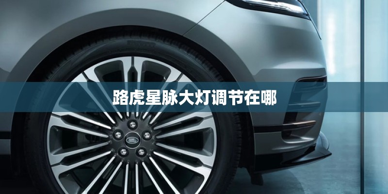 路虎星脉大灯调节在哪 路虎星脉大灯调节在哪